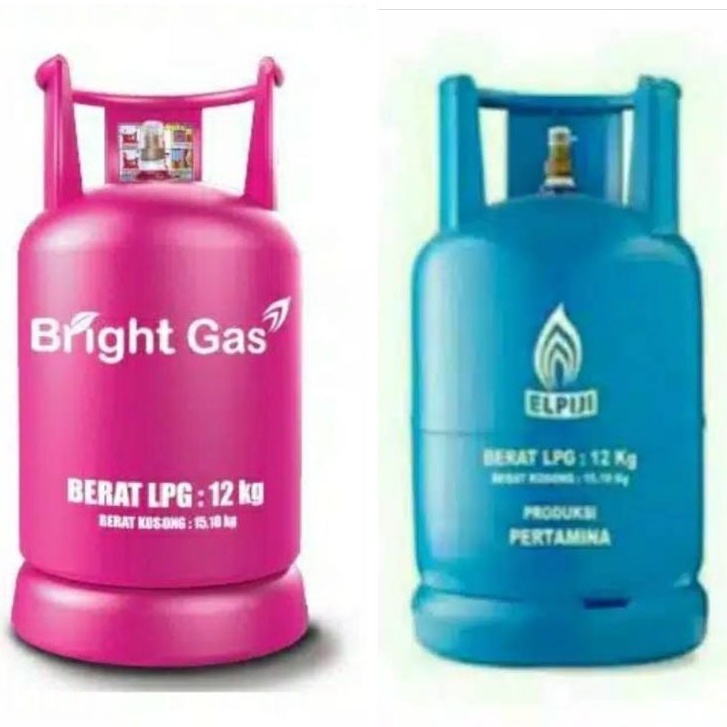 Tabung gas elpiji 12kg + isi