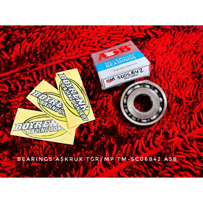 BEARINGS LAHER ASKRUK TM-SC06B42 ASB - BOYRENK RACING CONCEPT