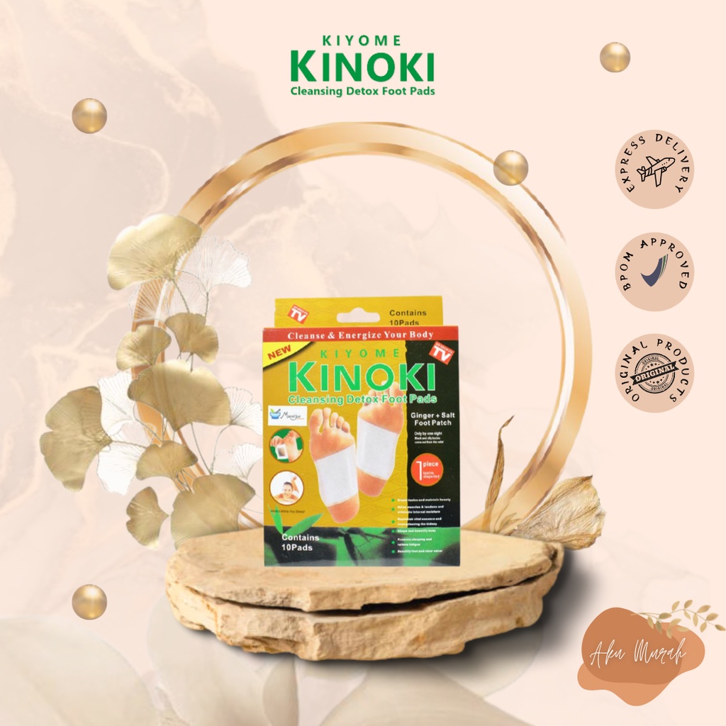 ✨ AKU MURAH ✨[BARANG SALE] Kinoki Gold Detox Foots Pads