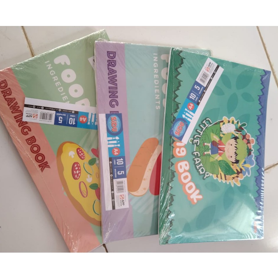 

buku gambar sinar dunia A4 DRAWING BOOX