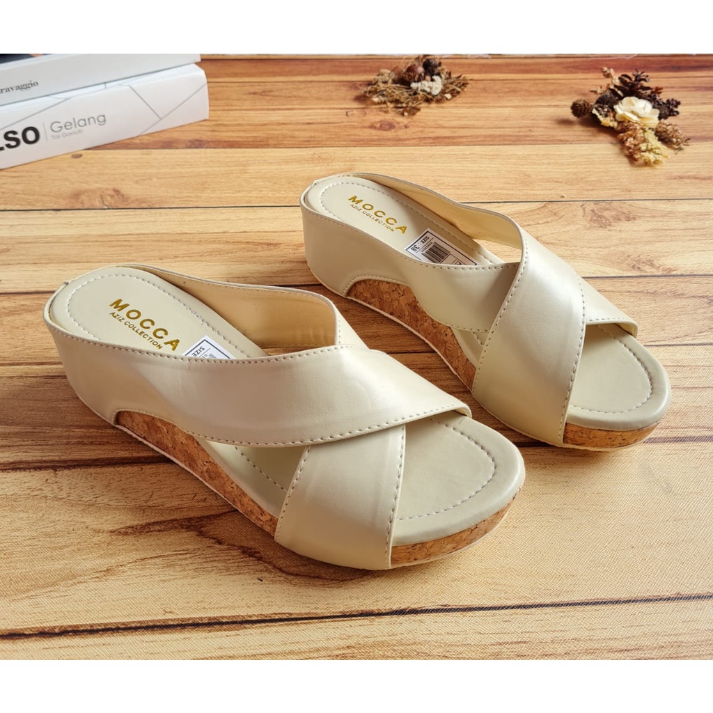 ABBUSHOES  Af 24 Wedges Wanita - Silang