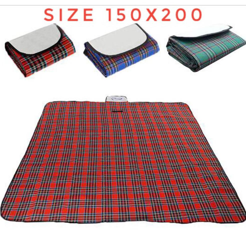 Tikar lipat piknik portable matras piknik JUMBO liburan Tikar anti air Grosir Cargo Termurah