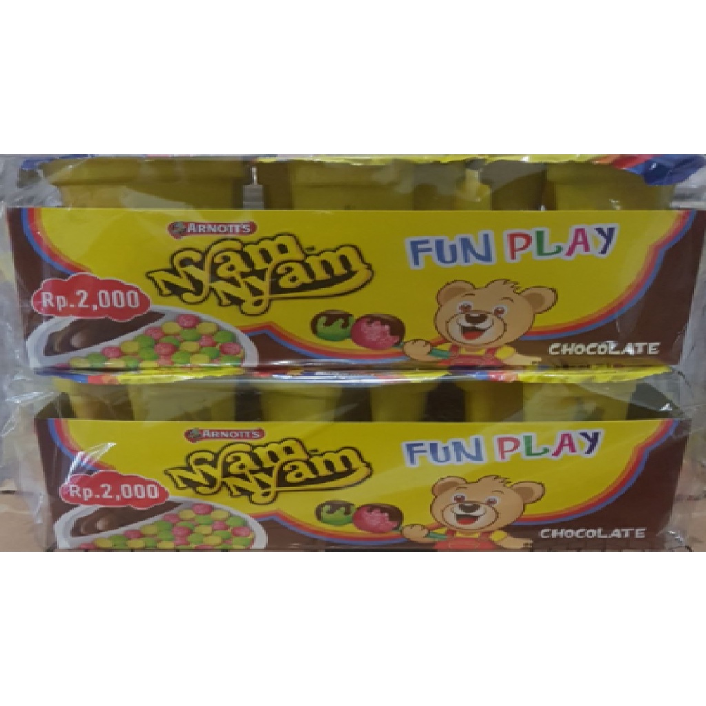 

NYAM NYAM Fun Play 11 gram PAK (isi 12 pcs) - Coklat