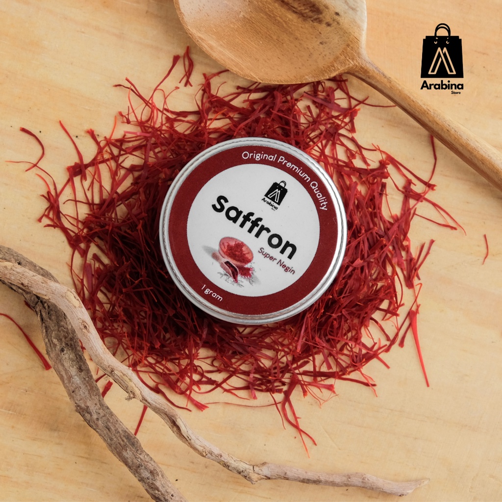 Arabina Saffron Iran Safron Super Negin Grade A+ Finest Quality Premium Original 100%