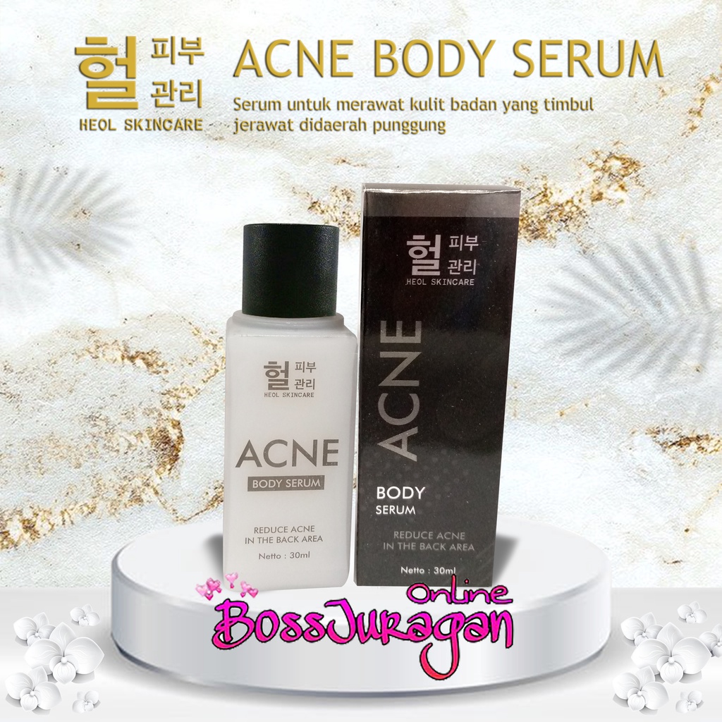 (BOSS) HEOL SKINCARE BODY SERUM 30ML