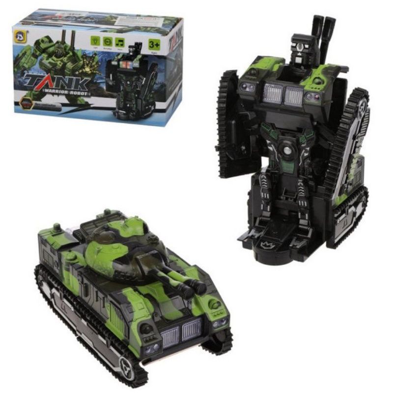 MAINAN TANK-TANK ROBOT-MAINAN ROBOT TANK TEMPUR