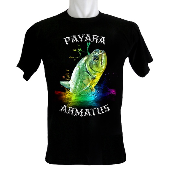 Indoshirt - Kaos Payara Armatus Rainbow Water - Bahan Katun - Kerah O - Ukuran 3XS sampai dengan 3XL