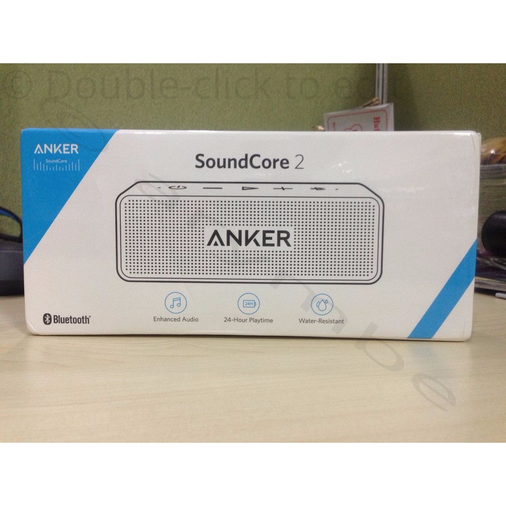 Anker Soundcore 2 Portable Bluetooth Wireless Speaker IPX5