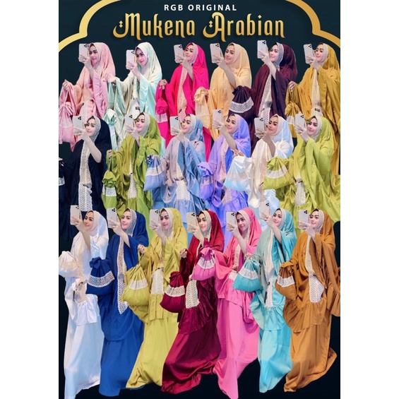 Mukena arabian rgb original