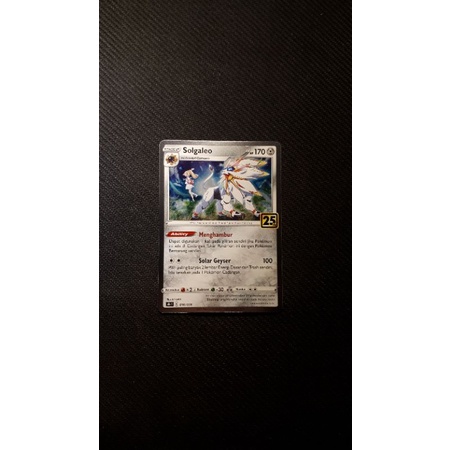 Pokemon TCG Indonesia - Solgaleo [25th Anniversary]