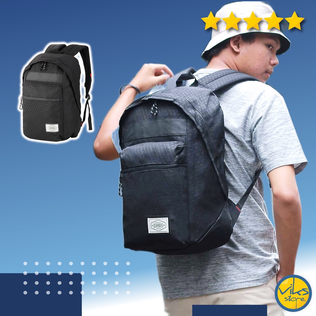 Tas Ransel Punggung Backpack Pria Cowok Adventure Gearbag Semi Carrier Kerja Kuliah Sekolah Original Kuat Traveling Backpacker BA250