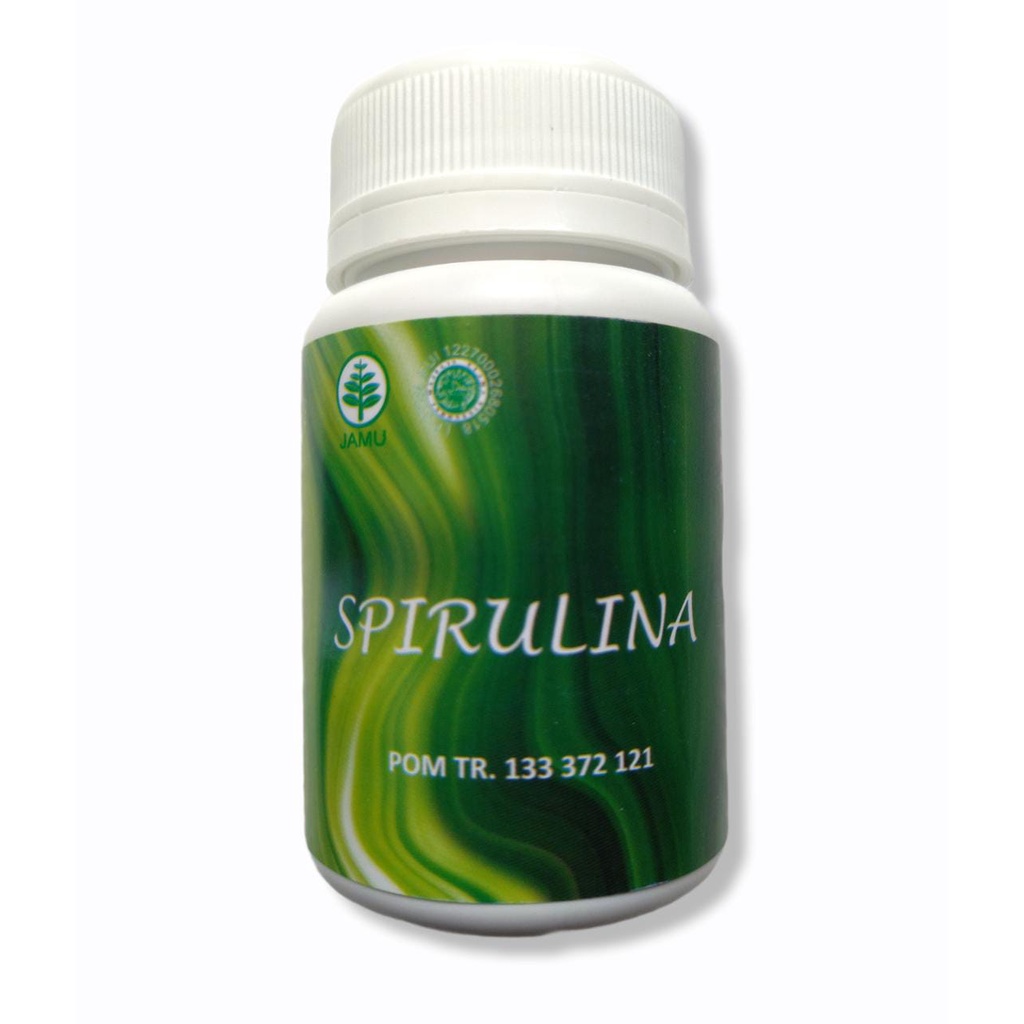 Kapsul Spirulina Herbal Indo Utama 60 Kapsul