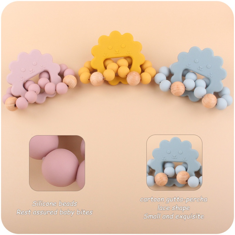 Mary Mainan Teether Bayi Newborn Bahan Silikon