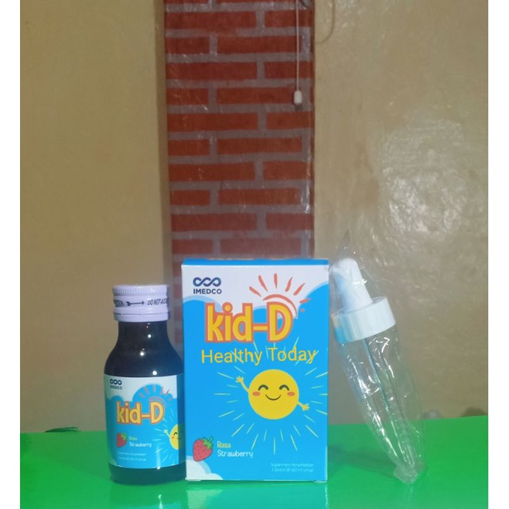 Kid D Vitamin D3 Anak 60 ml Syrup