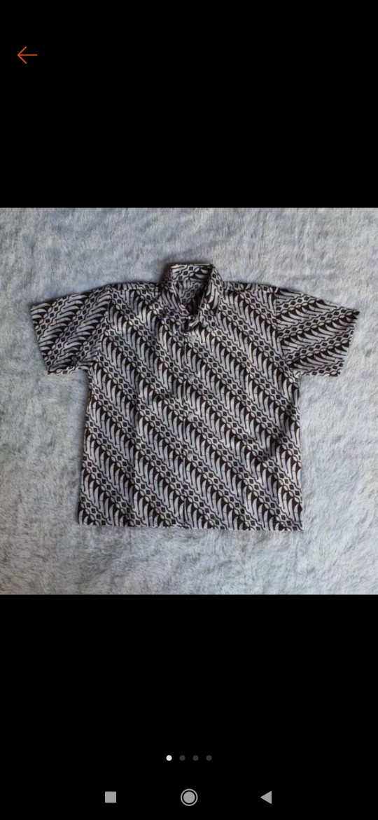 Kemeja Batik Katun Anak