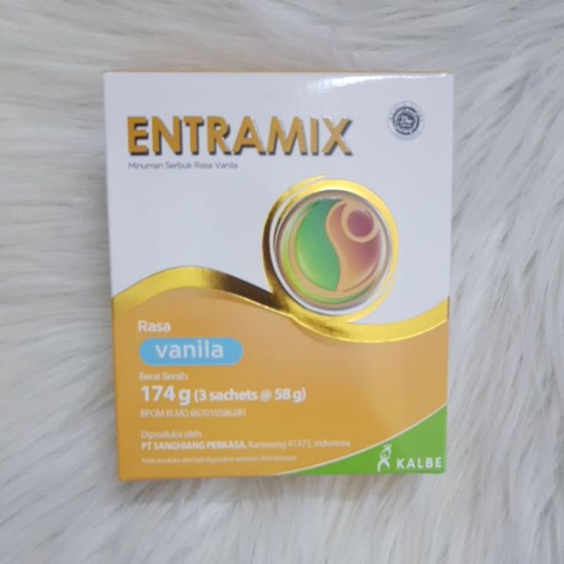 Entramix rasa vanila/coklat 174 gram (3 sachet @58 g)