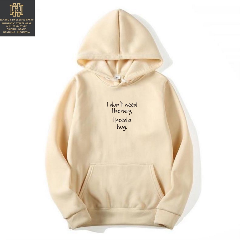 ALEEJOE65 Swater hoodie original HANACO sweater hoodie pria aesthetic tebal warna cream jaket pria terbaru 2021 keren jumper pria wanita switer cowok M L XL XXL Hoodie bigsize Pria Wanita musim dingin jepang style