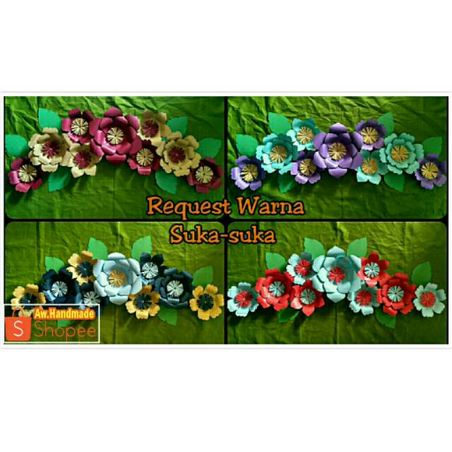 

PAPER FLOWER MURAH BISA REQUEST WARNA