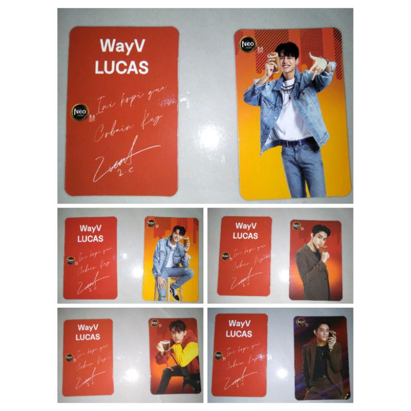 PC  / Photocard Lucas Neo Coffe