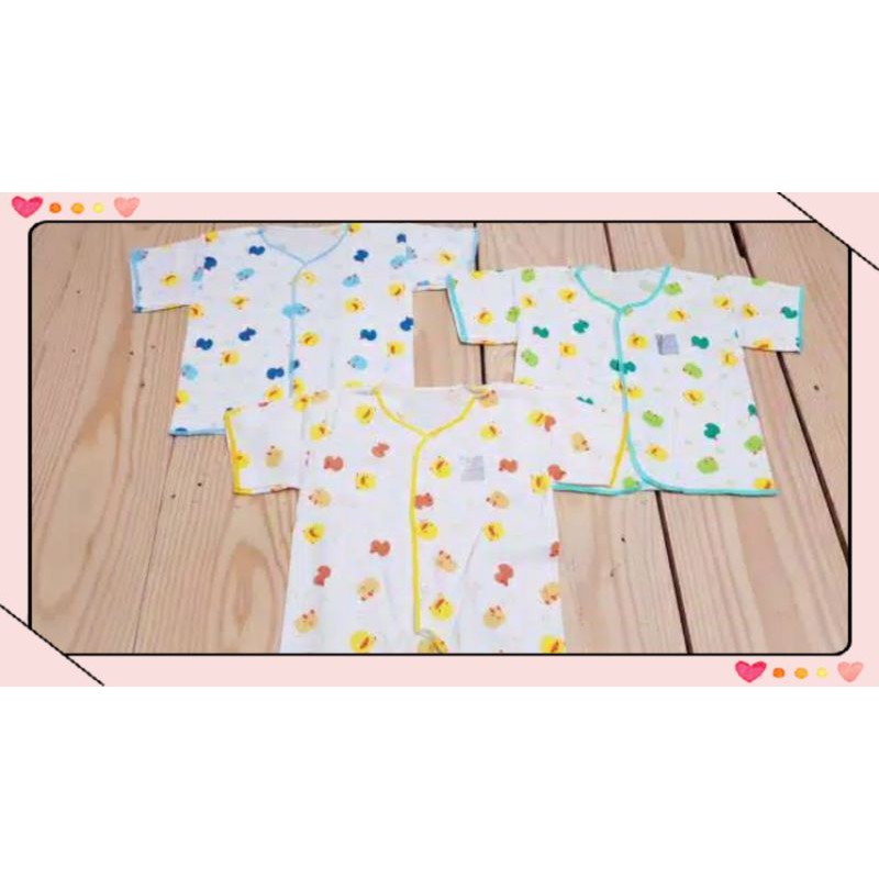 3pcs Baju Bayi Tangan Pendek SHANKUSEN Sni-2