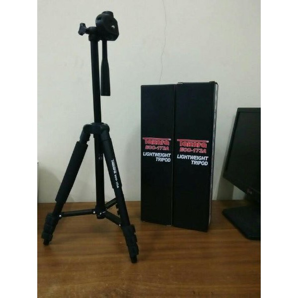 Tripod kamera takara eco 173A 1 meter tripot hp camera handycam murah