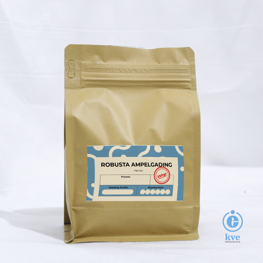 

Kopi Robusta Malang Premium 250gr / Roasted Beans Coffee Robusta Ampelgading / Robusta Whole Beans