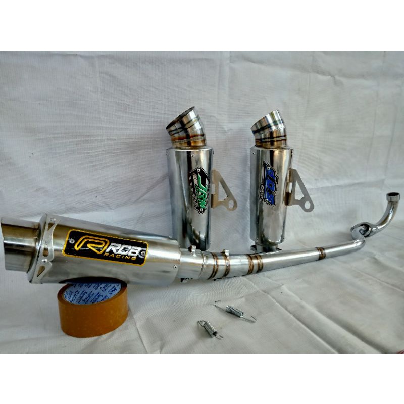 Knalpot Rcb blade karisma revo aboslute supra 125