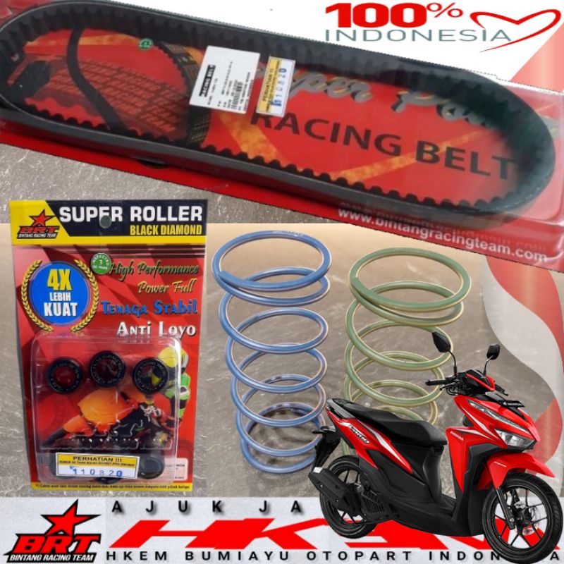 PAKET BRT CVT VARIO 125 150 NEW LED