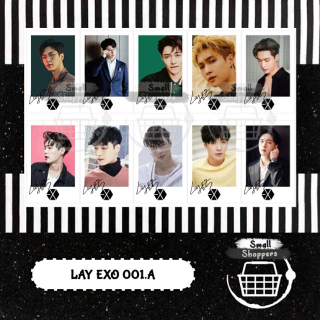 Lay EXO Photocard