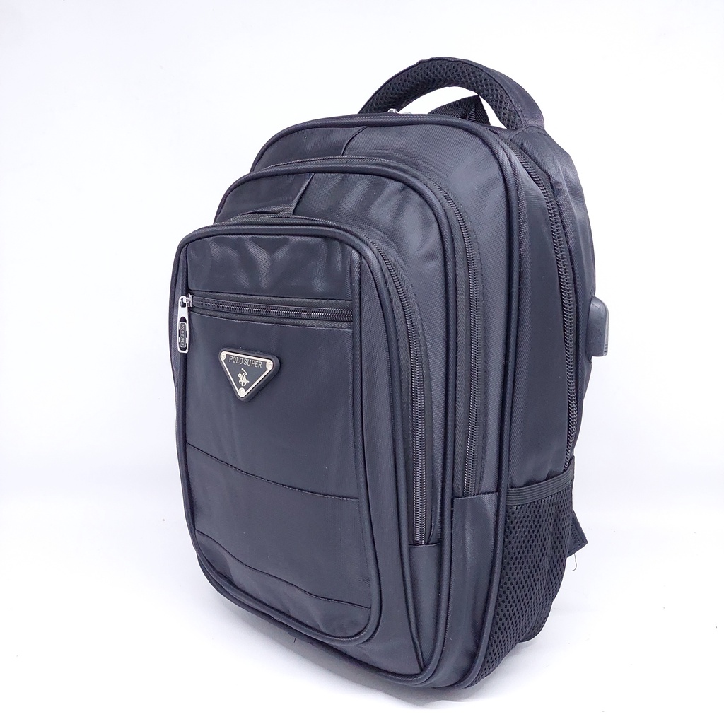 Tas Laptop Polo Land 16 INCH COMPACT MURAH / Tas Polo Land USB BARU / Ransel Polo Land Sekolah SD SMP SMA Kuliah / Tas Kantor POLO ORIGINAL / Tas Laptop Polo Land size 16 INCHI / Ransel Laptop Compact Solid MURAH / Tas Punggung Laptop COMPACT MURAH