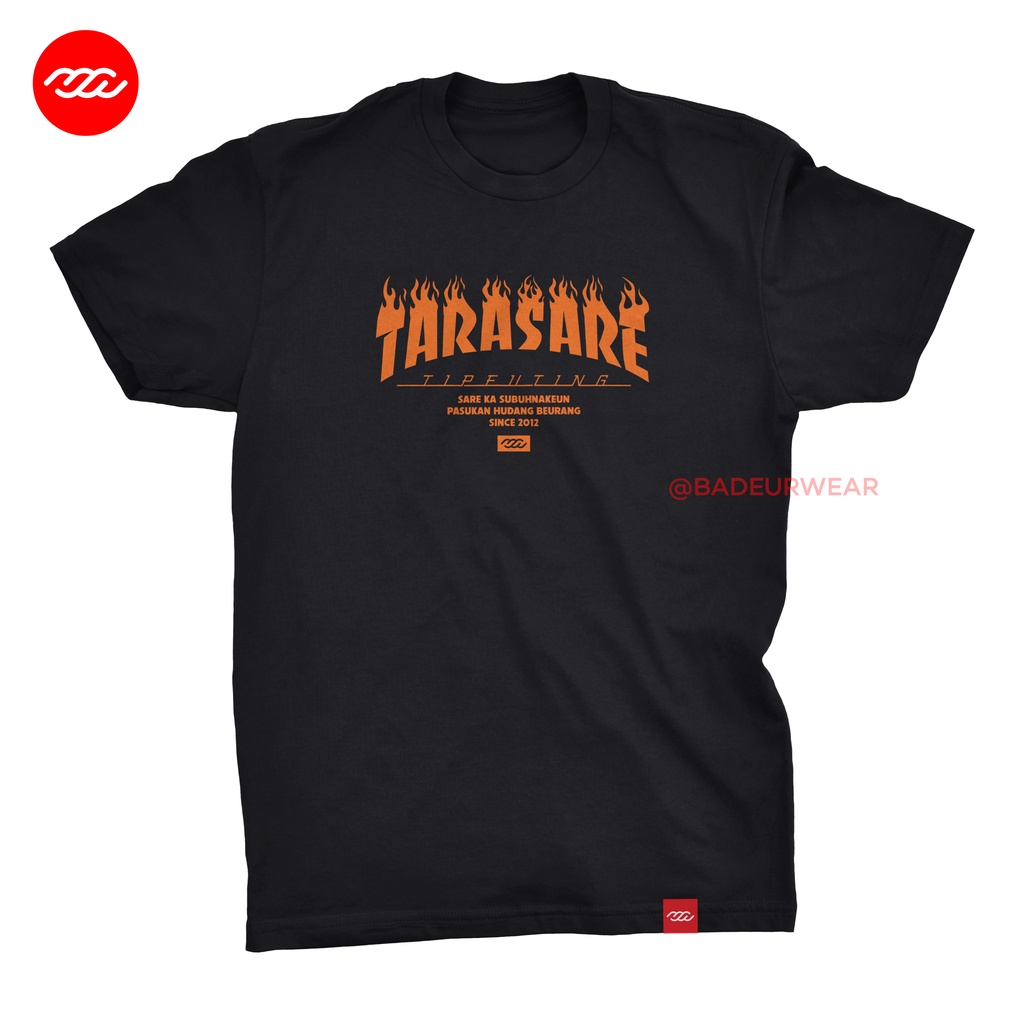 Kaos Sunda Tarasare Tipeuting Pasukan Hudang Beurang Baju Sunda Kaos kata kata lucu