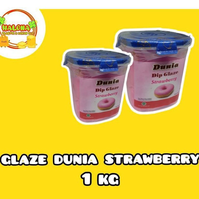 

Glaze Dunia 1 kg Strawberry