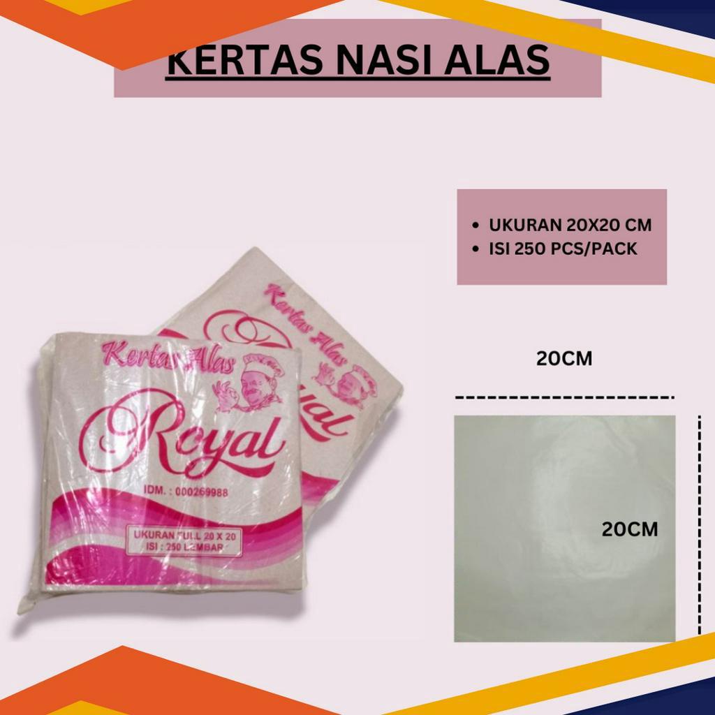 

SPESIAL BULAN INI Kertas nasi Uk 2x2 Kertas bungkus Nasi Kotak