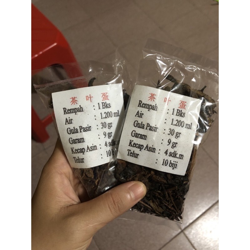 

Bumbu Chayedan 茶叶蛋 Bumbu Telur Teh khas Selatpanjang