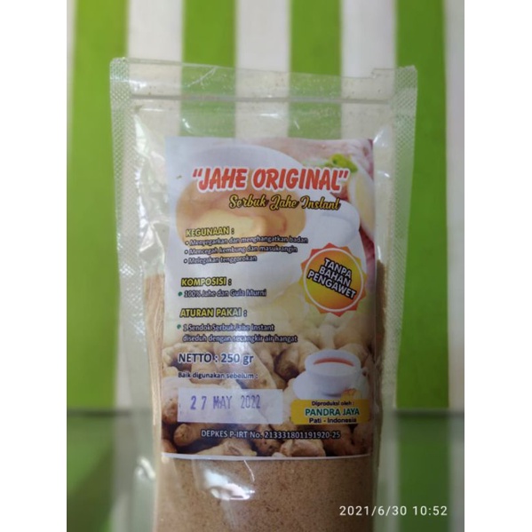 

JAHE BUBUK ORIGINAL