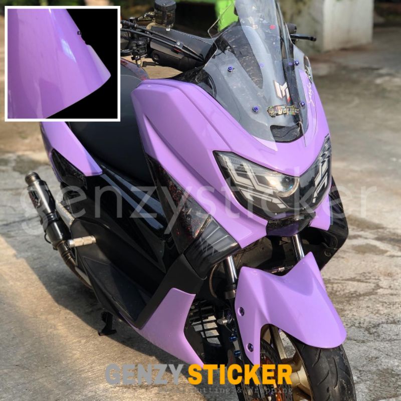 stiker skotlet ungu lilac sticker scotlite ungu muda scotlet purple violet glossy kilat