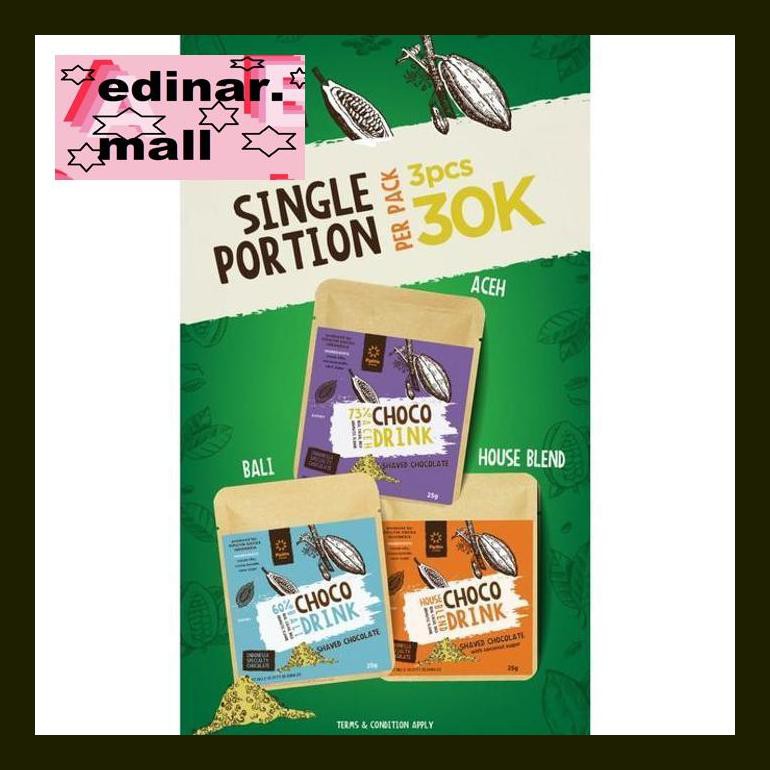 

Ed8Vitxd 3 Pcs Single Portion Choco Drink : Aceh, Bali, Houseblend (25Gr X 3) S50Dde