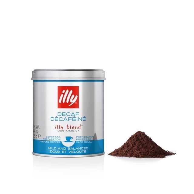 

Illy Ground Decaf 125