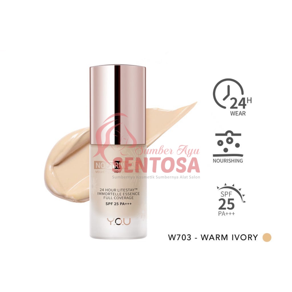 YOU NUTRIWEAR+ VELVET LIQUID FOUNDATION 20ML