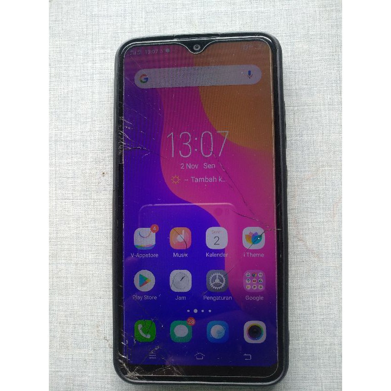 vivo y93 ram 3/32 minus retak bisa ti pakai seken normal second ory