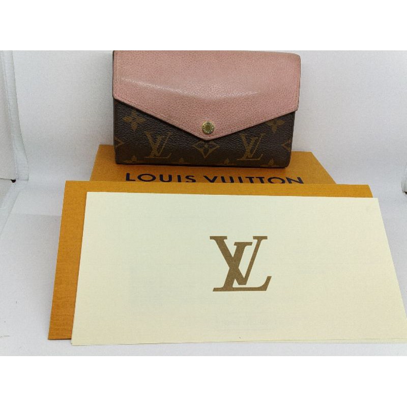 PRELOVED Louis Vuitton M64072 Pallas Compact Wallet Monogram Canvas