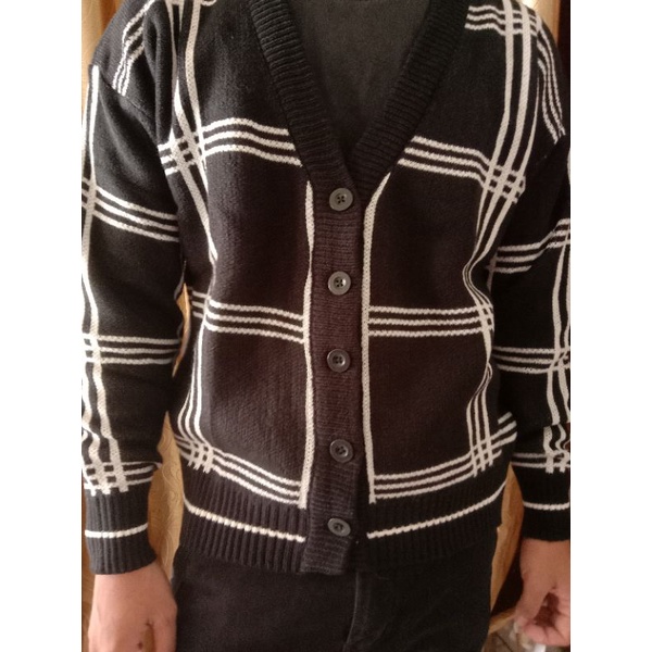 (VERSI COWO)CARDIGAN RAJUT KOTAK TERBARU Arsyad collection08