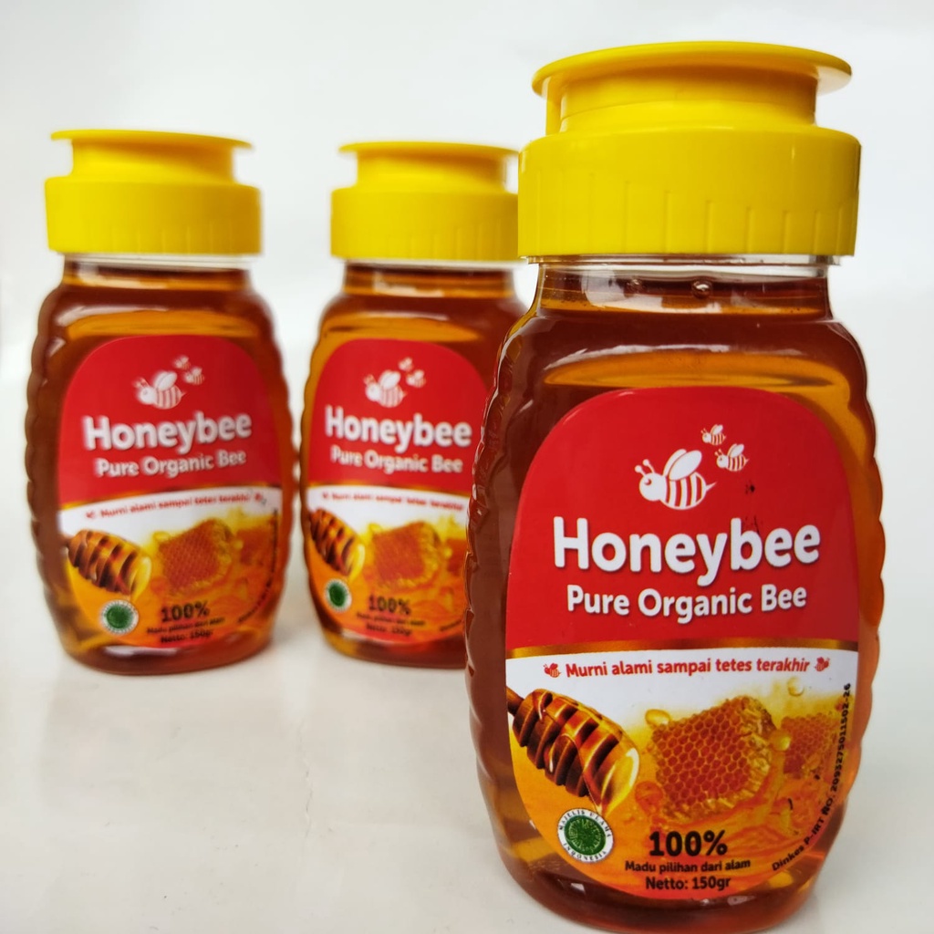 

Honeybee Madu Murni 150gr | 100% Alami Pure Organic Bee