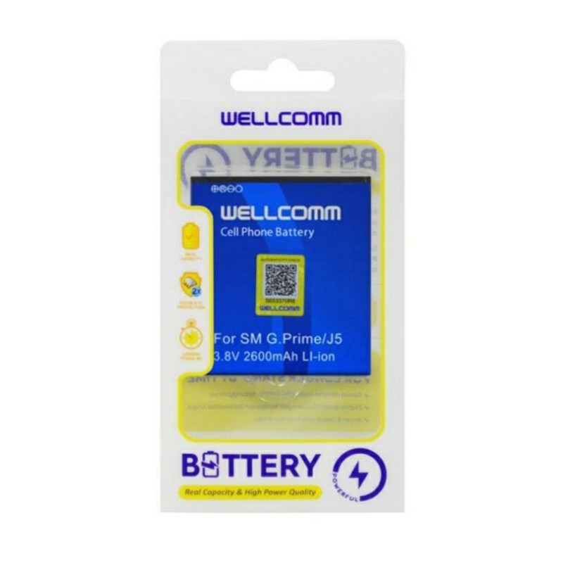Baterai Batre Battery Ori Samsung J2 Prime / J5 / Prime Wellcomm