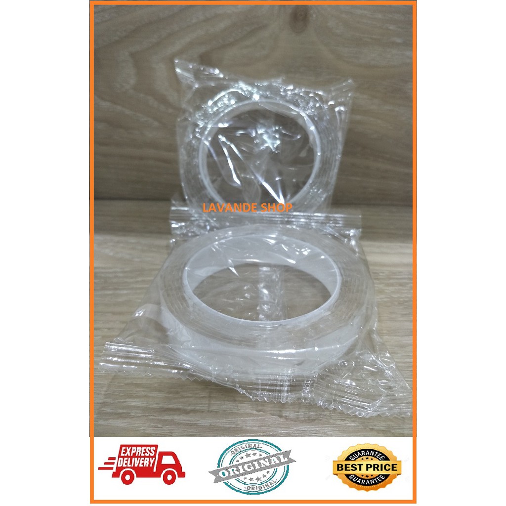 

DOUBLE TAPE TRANSPARAN / DOUBLE TAPE BENING 20MM x 2M