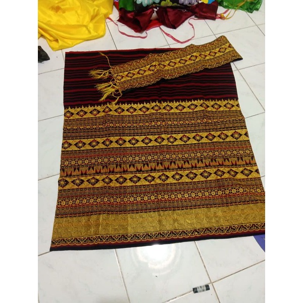 sarung tapis bordir khas lampung