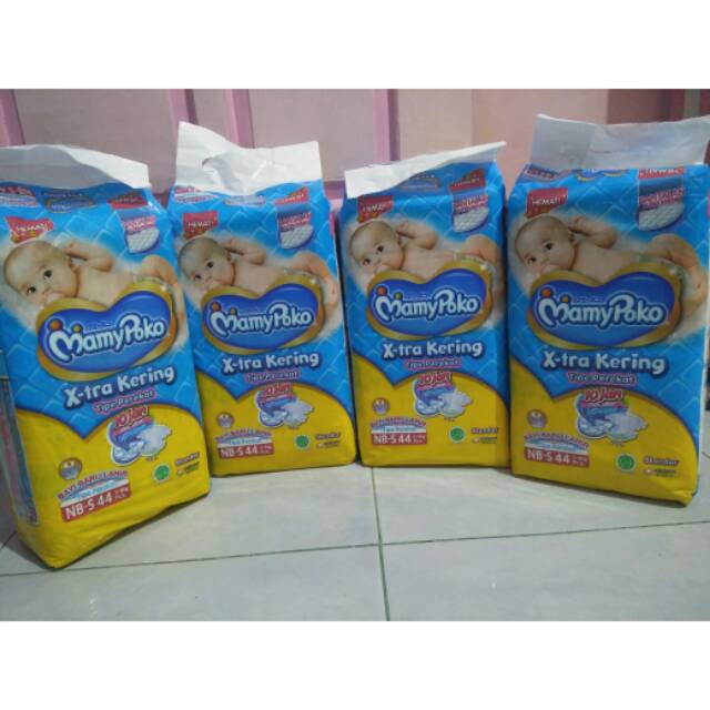 MamyPokoPerekat NB-S44 Pampers Murah NewBorn