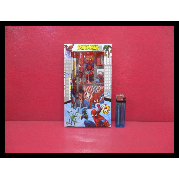 

Study Set/Paket Alat Tulis Karakter Spiderman Sp-8008
