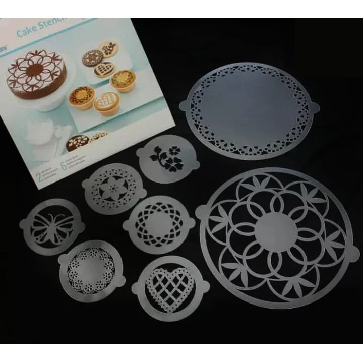 

Hiasan Kue Untuk Taburan / Cake Stencil Lace