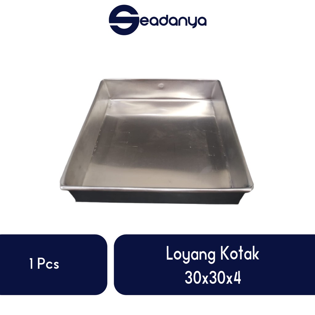 

Loyang Kotak 30x30x4-Loyang /Loyang Terbaru/Loyang/Loyang Ukuran 30x30x4/Loyang Terlaris/Loyang Termurah